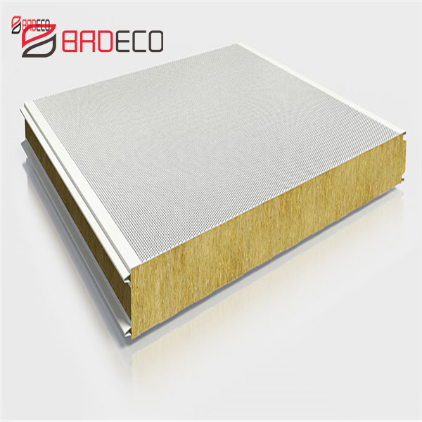 Rockwool Insulation Wall Panels with Hole