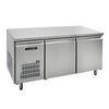 1.5m Commercial Stainless Steel Food Prep Table Refrigerator Undercounter Freezer