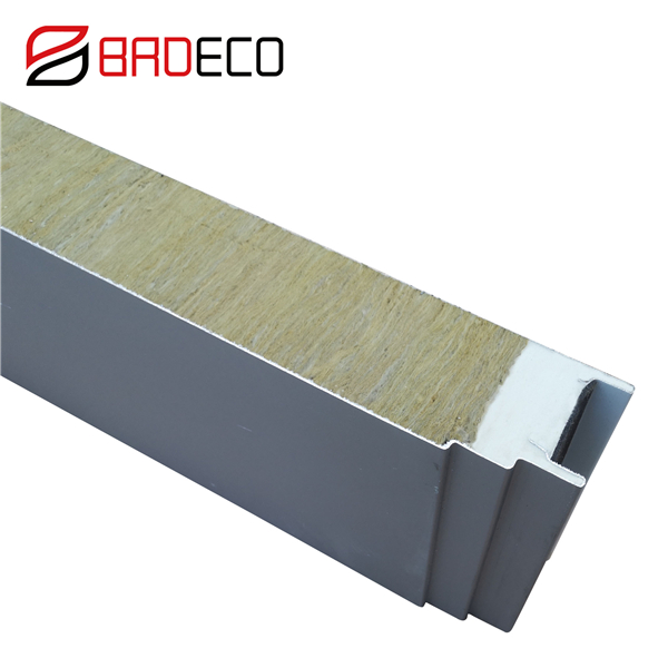 PU Sealing Rock Mineral Wool Sandwich Wall Panel - Buy PU Sealing Rock ...