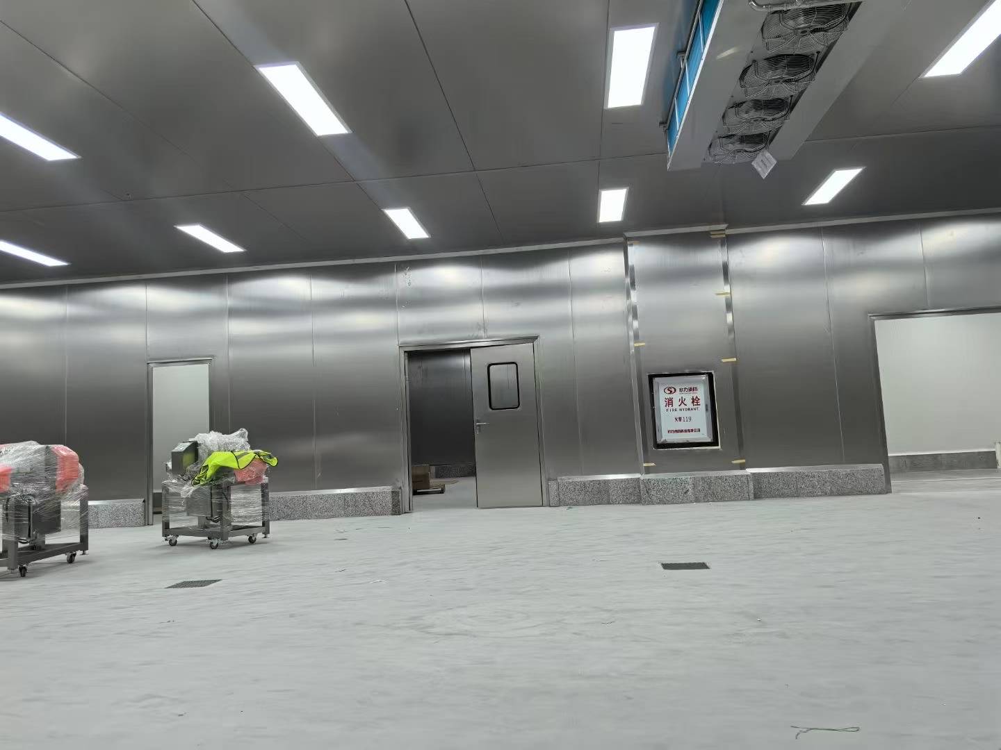 PU sandwich panel cold room installed by BRD Malaysia at BIEL Crystal Vietnam