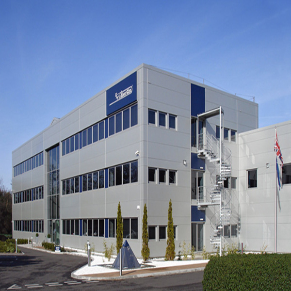 Silent Gliss Three-Story Office Building Features BRD Polyurethane Panels