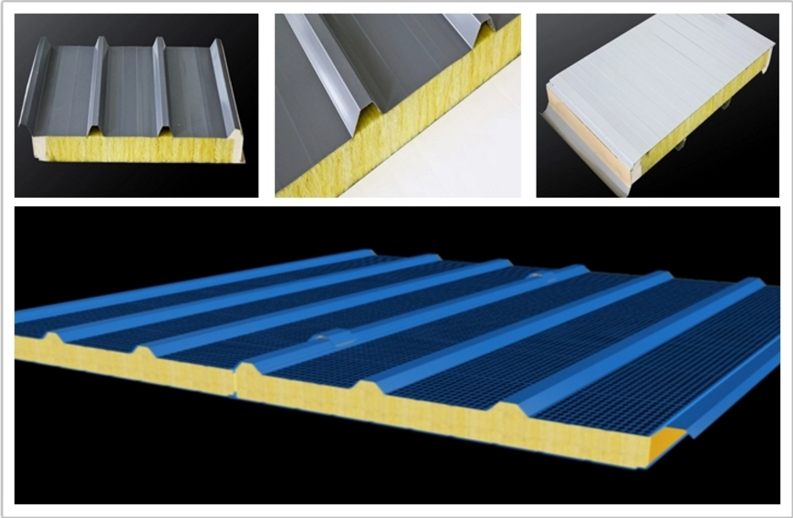 glass wool roof panel