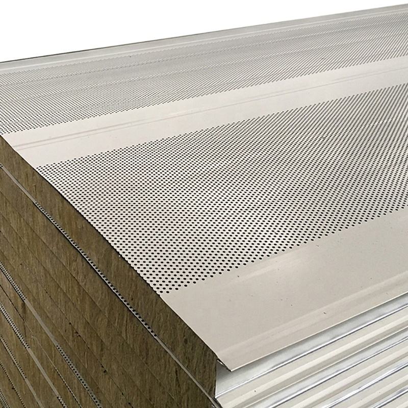 Sound-Absorbing-Insulated-Rockwool-Sandwich-Wall-Panel